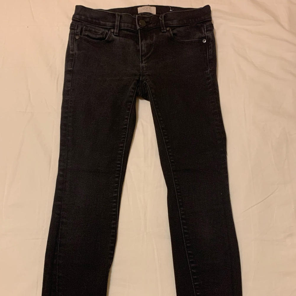 Black Ankle Skinny Jeans